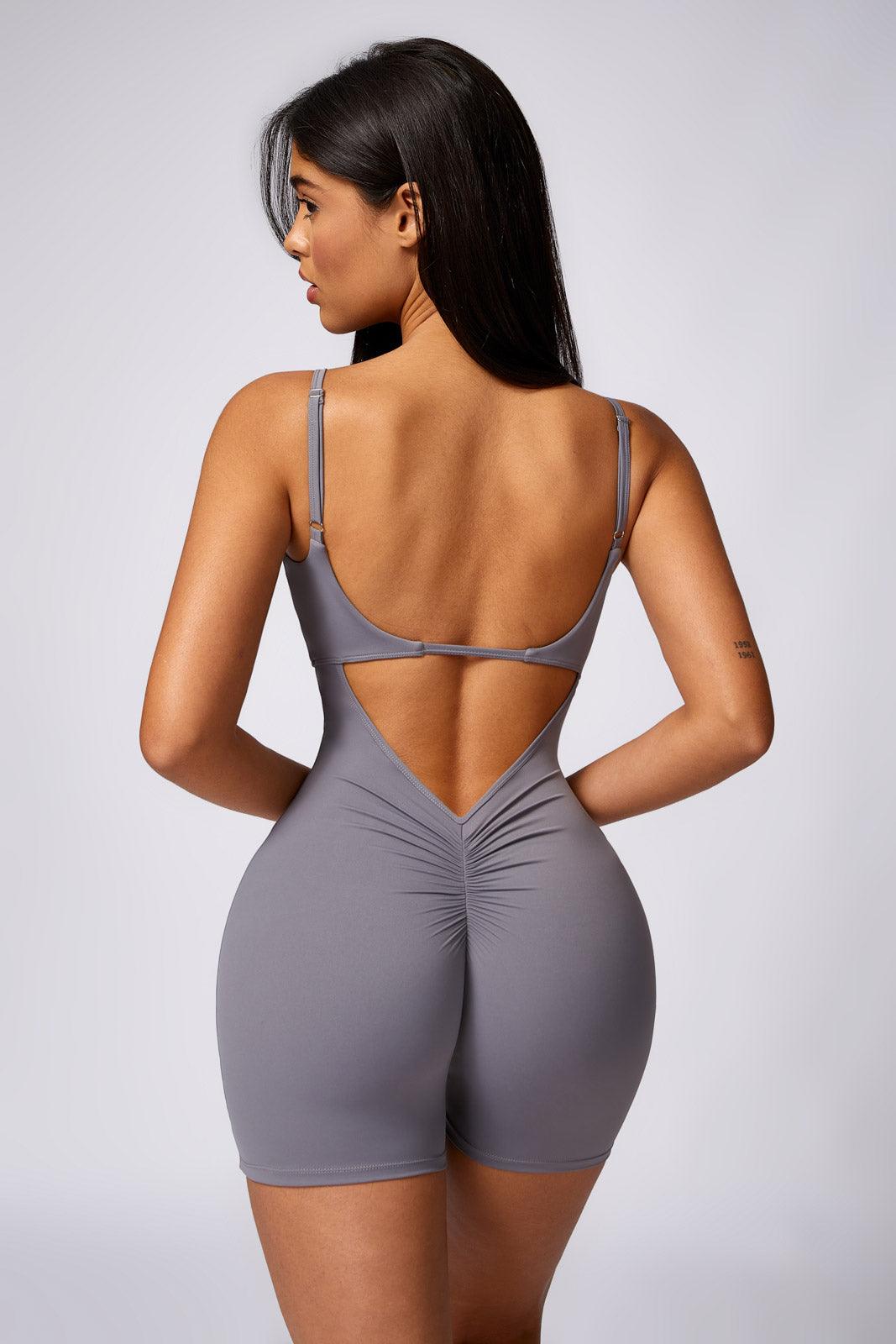 Claire Romper - Gray