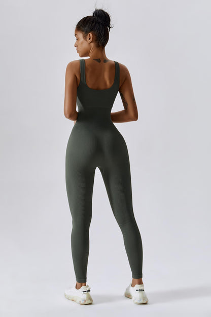 Dahlia Jumpsuit - Olive