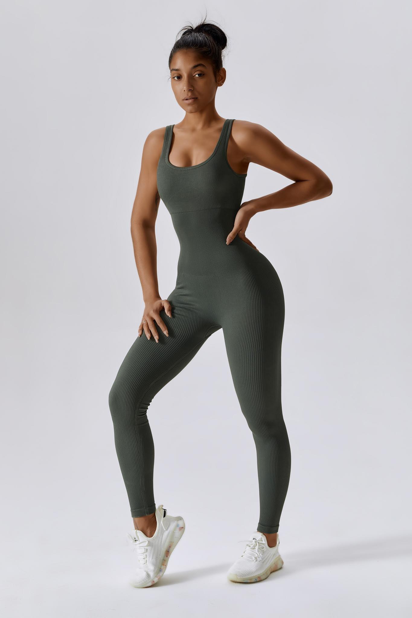 Dahlia Jumpsuit - Olive