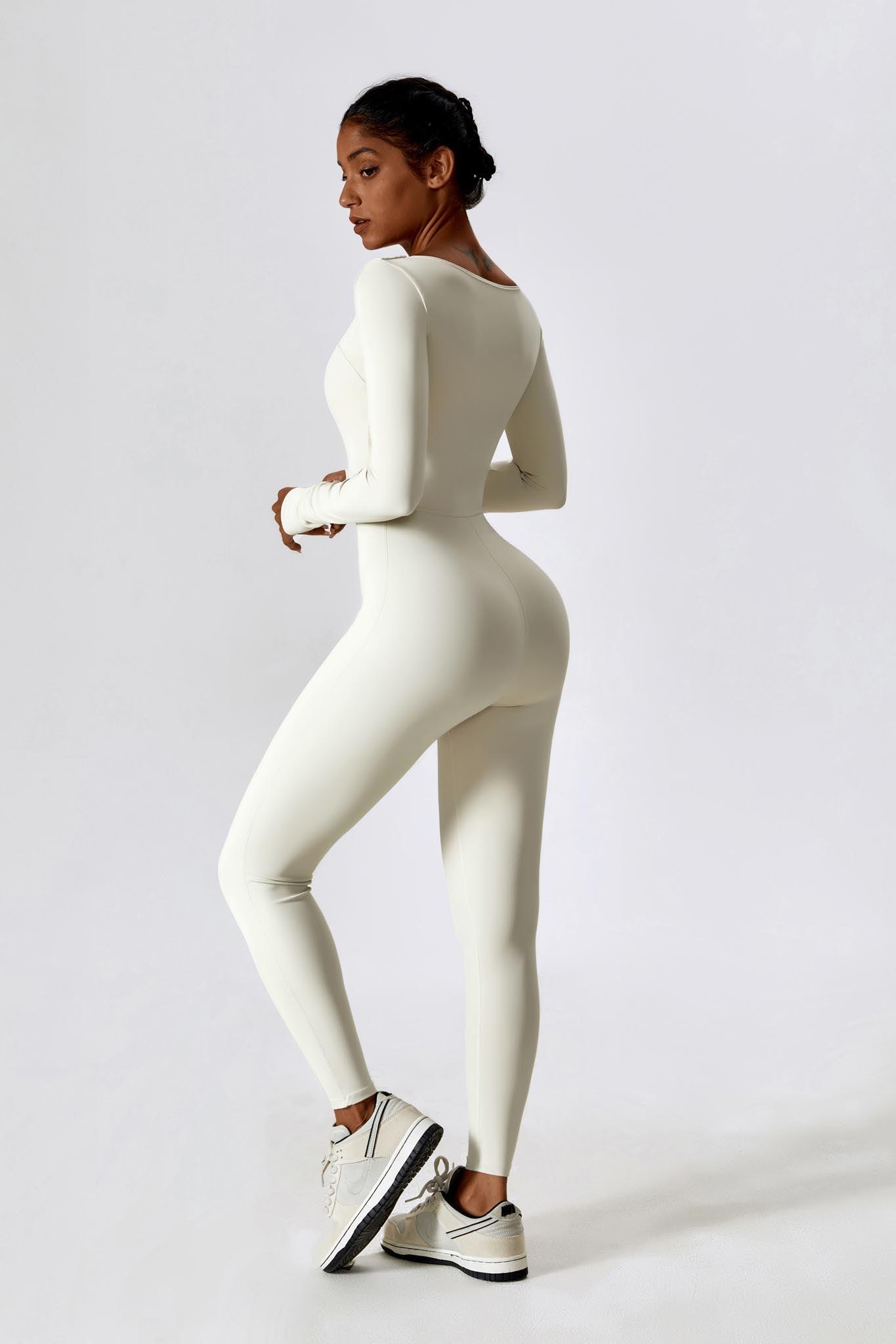 Sophia Jumpsuit - Porcelain White
